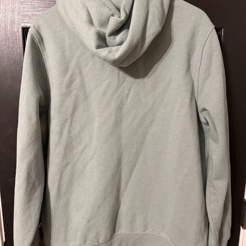 Mens Sonoma Heavy Weight Sweatshirt Hoodie Seafoam Green Blue Extra Large - Picture 3 of 3